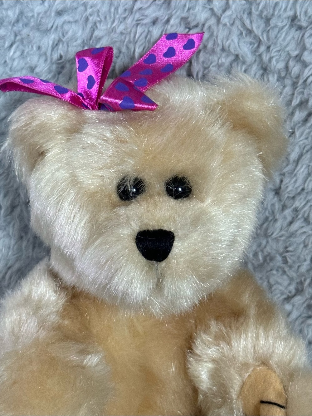 Hersheys Bear Plush Tan Brown Teddy Stuffed Animal Soft Toy Sitting - Picture 3 of 9